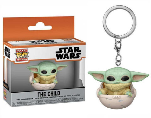 Porte Cles Funko Pop! - Star Wars - Mandalorian - Child In Canister